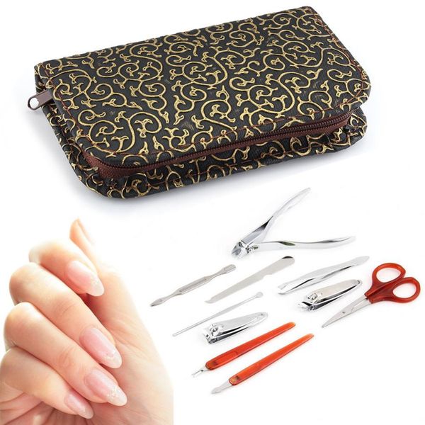 10 pcs nail clipper kit nail care set pedicure scissor tweezer knife ear pick manicure set tool with deluxe carrying case
10 pcs nail clipper kit nail care set pedicure scissor tweezer knife ear pick manicure set tool with deluxe carrying case