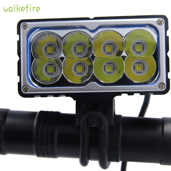 walkefire 8 x xm-l2 (u2) led bicycle light 9600lm 8xt6 led lamp bike light lamp frontlight 18650mah battery pack
walkefire 8 x xm-l2 (u2) led bicycle light 9600lm 8xt6 led lamp bike light lamp frontlight 18650mah battery pack