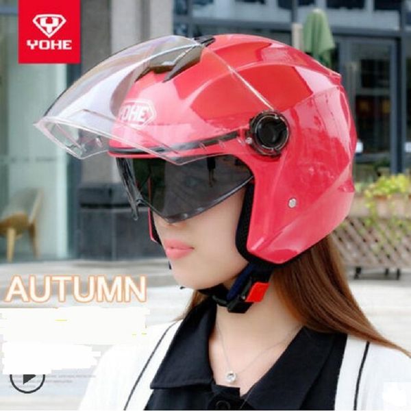 2018 autumn new yohe double lens half cover motorcycle helmets half face motorbike helmet made of abs with pc visor lens yh887a
2018 autumn new yohe double lens half cover motorcycle helmets half face motorbike helmet made of abs with pc visor lens yh887a