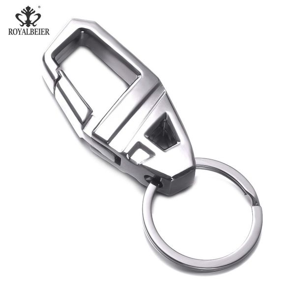 royalbeier cool metal keyring men's stainless steel keychain key holder belt buckles chaveiro sleutelhanger car key chain, Silver
royalbeier cool metal keyring men's stainless steel keychain key holder belt buckles chaveiro sleutelhanger car key chain, Silver