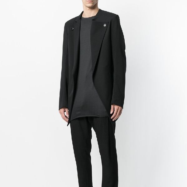 m-6xl big yards men's clothing men's suits with irregular design are irregular and not slim 2018 the singer's costume, White;black
m-6xl big yards men's clothing men's suits with irregular design are irregular and not slim 2018 the singer's costume, White;black