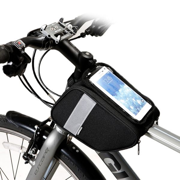 122005 cycling bicycle bike tube front frame phone holder case touch screen carry pouch
122005 cycling bicycle bike tube front frame phone holder case touch screen carry pouch