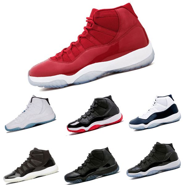 Basketball Shoes Prom Night 11 11s Concord Gym red Midnight Navy Bred Space Jam University blue Concord men Sport Sneakers SIZE 5-13
Basketball Shoes Prom Night 11 11s Concord Gym red Midnight Navy Bred Space Jam University blue Concord men Sport Sneakers SIZE 5-13