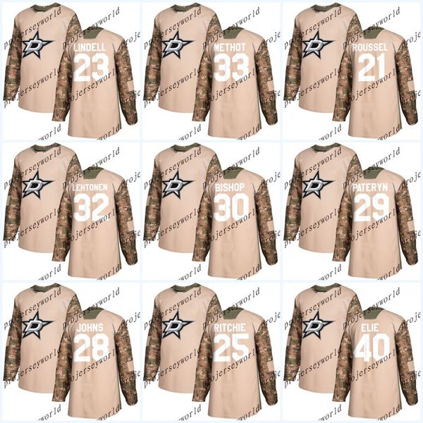 Youth 30 Ben Bishop 2018 Camo Veterans Day Dallas Stars Jersey 33 Marc Methot 21 Antoine Roussel 29 Greg Pateryn Hockey Jerseys
Youth 30 Ben Bishop 2018 Camo Veterans Day Dallas Stars Jersey 33 Marc Methot 21 Antoine Roussel 29 Greg Pateryn Hockey Jerseys