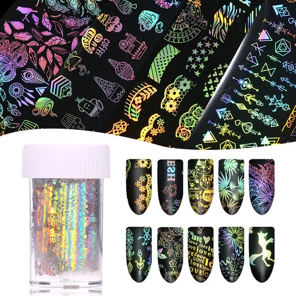 4*100cm 1roll holographic starry sky foil for nail manicure laser pattern nail art transfer sticker diy decorations, Black
4*100cm 1roll holographic starry sky foil for nail manicure laser pattern nail art transfer sticker diy decorations, Black