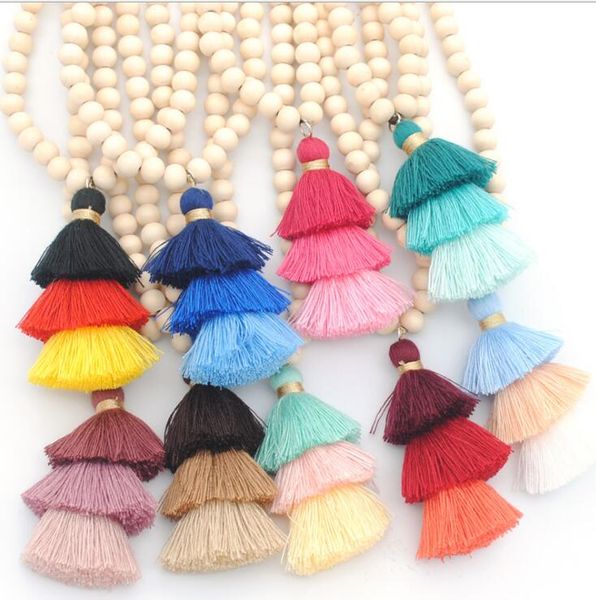 fashion women wooden round bead with tassels long sweater chain pendant necklace 9 styles ing, Silver
fashion women wooden round bead with tassels long sweater chain pendant necklace 9 styles ing, Silver