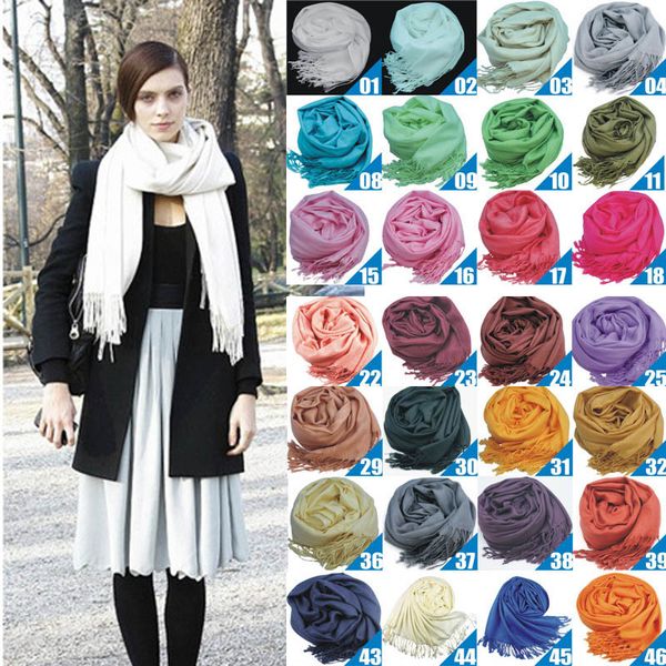 2018 wholesale 40pcs pashmina cashmere silk solid shawl wrap scarf women's scarf pure 40 color scarf, Blue;gray
2018 wholesale 40pcs pashmina cashmere silk solid shawl wrap scarf women's scarf pure 40 color scarf, Blue;gray