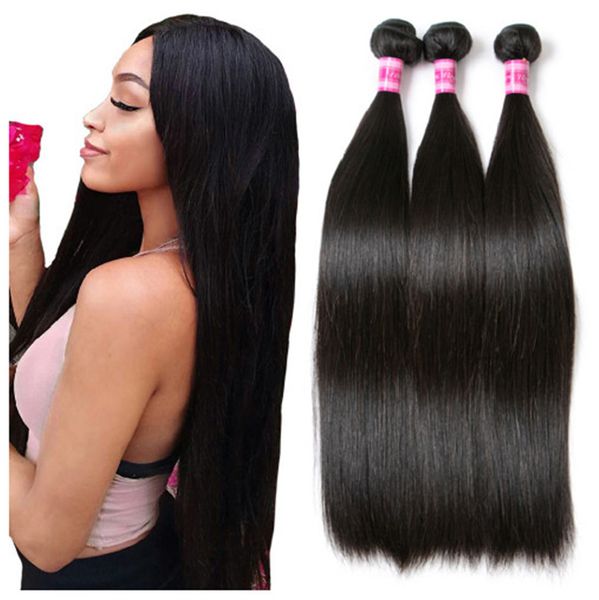 brazilian straight hair weave bundles 100% human hair extensions non remy jet black
brazilian straight hair weave bundles 100% human hair extensions non remy jet black