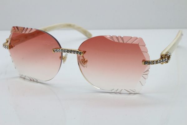 8200762a big stones rimless sunglasses white genuine natural sunglasses carved lens vintage sunglasses women trimming lens new, White;black
8200762a big stones rimless sunglasses white genuine natural sunglasses carved lens vintage sunglasses women trimming lens new, White;black