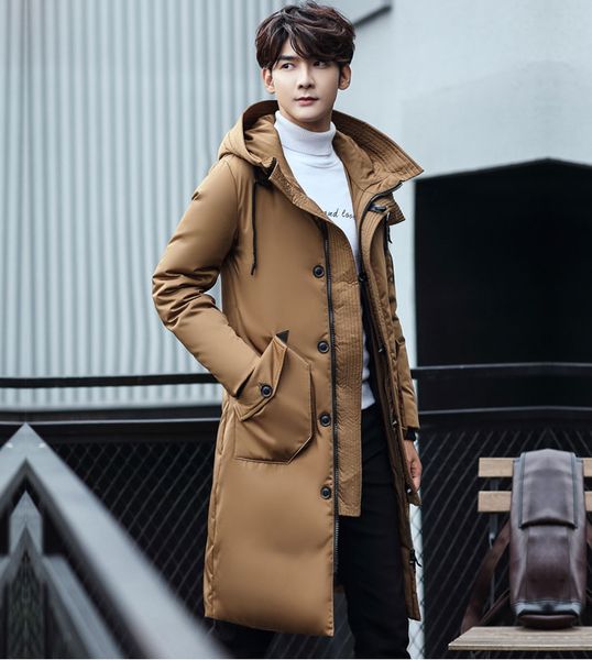 new arrival man's duck down overcoat long jacket for male with a hood khaki black navy blue plus oversize 2xl 3xl for 100kgs
new arrival man's duck down overcoat long jacket for male with a hood khaki black navy blue plus oversize 2xl 3xl for 100kgs