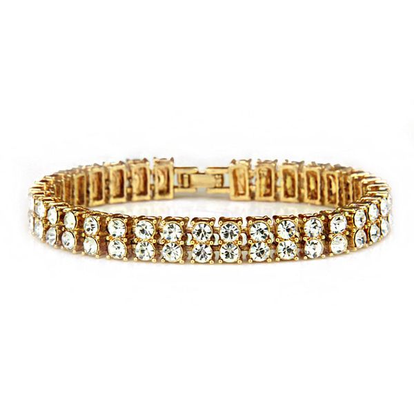 new mens hip hop jewelry 2 row rhinestones bracelets crystal hip hop chain bracelets accessories ing, Golden;silver
new mens hip hop jewelry 2 row rhinestones bracelets crystal hip hop chain bracelets accessories ing, Golden;silver