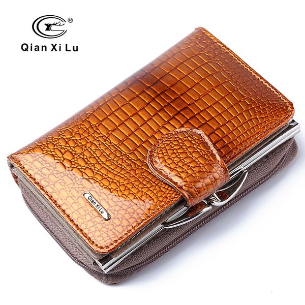 fashion women's real leather trifold wallet light color clutch multiple slots credit card wallet with zipper & hasp new, Red;black
fashion women's real leather trifold wallet light color clutch multiple slots credit card wallet with zipper & hasp new, Red;black