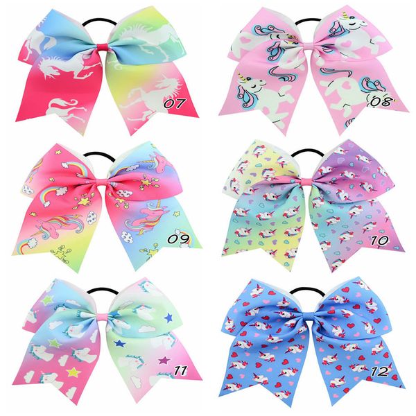 JOJO Girls Unicorn Bowknot Rubber Band Children Bow Hair Ring Bows Ribbon Elastic Bands Kids Ponytail Holder Hair Accessories Free DHL H946F
JOJO Girls Unicorn Bowknot Rubber Band Children Bow Hair Ring Bows Ribbon Elastic Bands Kids Ponytail Holder Hair Accessories Free DHL H946F