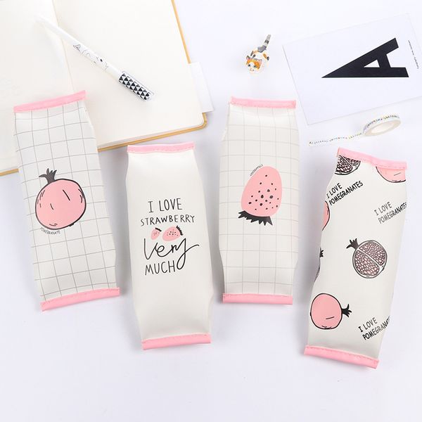ruchka 1 pcs cute cartoon kawaii fruit strawberry pomegranate portable pen pencil bag case pocket pounch pu school stationary
ruchka 1 pcs cute cartoon kawaii fruit strawberry pomegranate portable pen pencil bag case pocket pounch pu school stationary