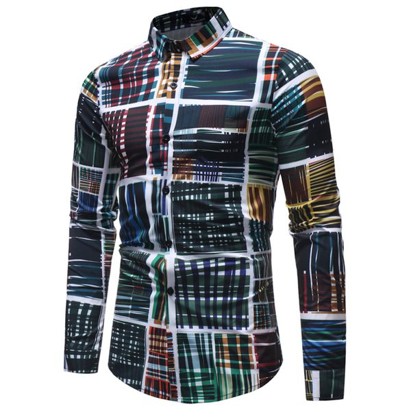 geometric print fashion long sleeve shirt men nice autumn slim fit casual button down shirt male large size -4xl clothing, White;black
geometric print fashion long sleeve shirt men nice autumn slim fit casual button down shirt male large size -4xl clothing, White;black