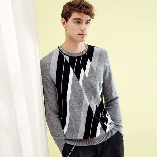 zhili 2018 new autumn winter round neck casual cashmere sweater, White;black
zhili 2018 new autumn winter round neck casual cashmere sweater, White;black