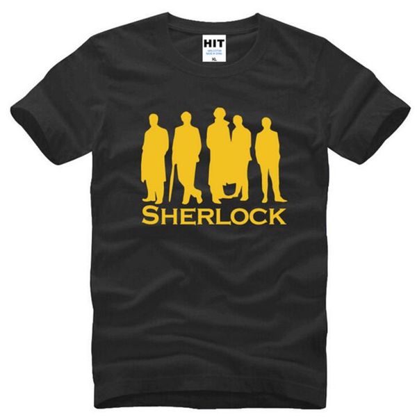 british drama holmes sherlock i am sher locked printed t shirts men new summer style short sleeve o-neck cotton men's t-shirt, White;black
british drama holmes sherlock i am sher locked printed t shirts men new summer style short sleeve o-neck cotton men's t-shirt, White;black