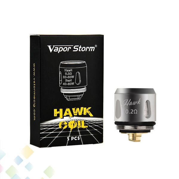 Original Vapor Storm Hawk Atomizer Coil Pure Taste Hawk Head 0.2ohm 0.5ohm Organic Cotton Ecig DHL Free
Original Vapor Storm Hawk Atomizer Coil Pure Taste Hawk Head 0.2ohm 0.5ohm Organic Cotton Ecig DHL Free