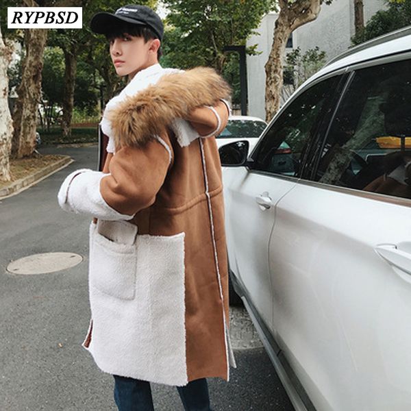 winter 2019 new korean fashion thick long trench coats mens fur collar cotton hooded overcoat loose zipper woolen winter coat, Tan;black
winter 2019 new korean fashion thick long trench coats mens fur collar cotton hooded overcoat loose zipper woolen winter coat, Tan;black
