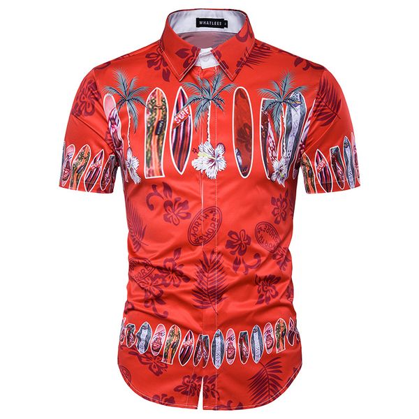 3D Printed Men Shirts Summer Beach Style Men's Long Sleeve Dress Shirts Plus Size Slim Fit Homme
3D Printed Men Shirts Summer Beach Style Men's Long Sleeve Dress Shirts Plus Size Slim Fit Homme