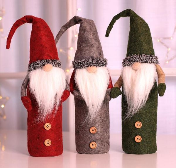 christmas wine bottle cover santa doll bottle cover clothes kitchen decoration for new year xmas dinner party
christmas wine bottle cover santa doll bottle cover clothes kitchen decoration for new year xmas dinner party
