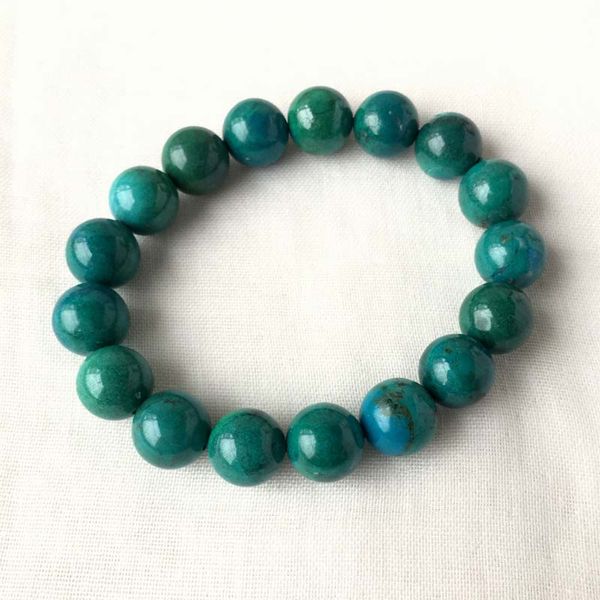 real natural genuine blue green chrysocolla stretch finish bracelet round beads 12mm 05195, Black
real natural genuine blue green chrysocolla stretch finish bracelet round beads 12mm 05195, Black