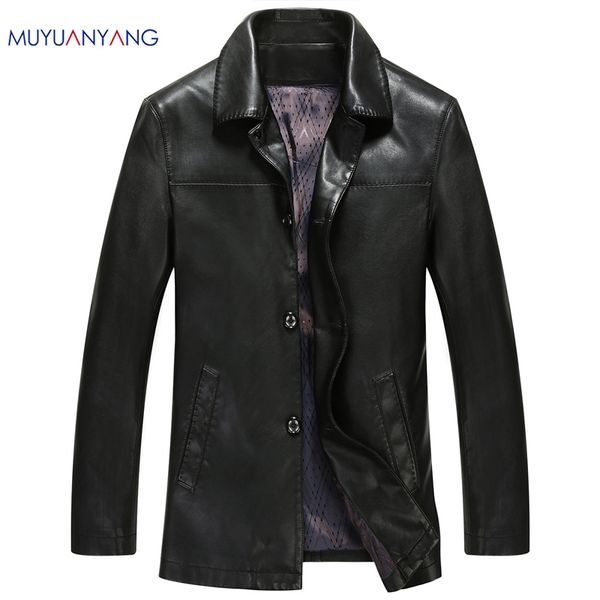wholesale- men's leather jackets 2017 autumn winter soft pu leather jackets imitation sheepskin coat for men leather clothing big size, Black
wholesale- men's leather jackets 2017 autumn winter soft pu leather jackets imitation sheepskin coat for men leather clothing big size, Black