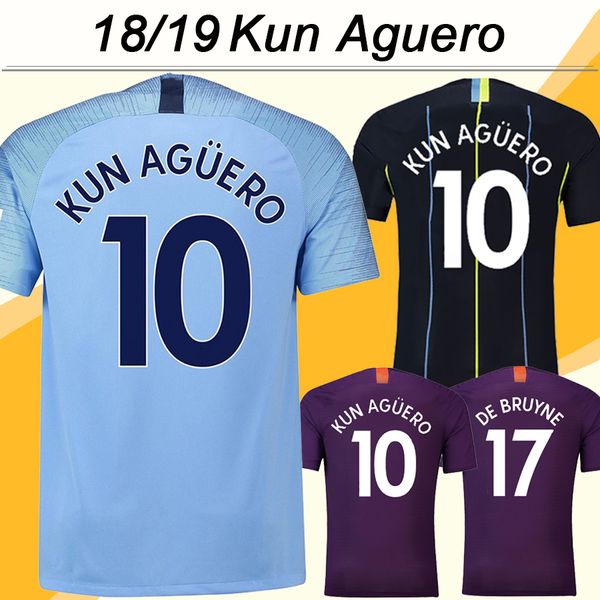 18 19 kun aguero de bruyne mens soccer jerseys sterling silva home blue away black 3rd football shirts g. jesus sane short uniforms, Black;yellow
18 19 kun aguero de bruyne mens soccer jerseys sterling silva home blue away black 3rd football shirts g. jesus sane short uniforms, Black;yellow