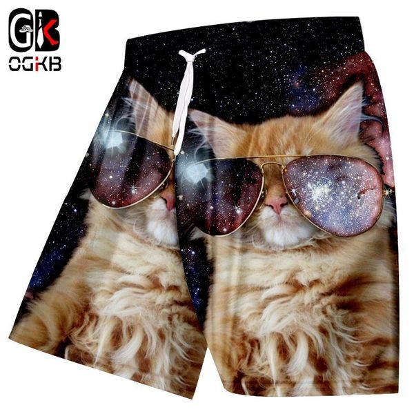 ogkb new summer elastic trousers men's funny print alien cat 3d beach board shorts man casual knee length shorts plus size 5xl, White;black
ogkb new summer elastic trousers men's funny print alien cat 3d beach board shorts man casual knee length shorts plus size 5xl, White;black