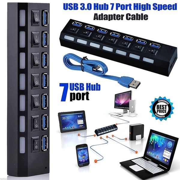 usb hub 3.0 high speed 4 7 port usb 3.0 hub with eu/us power adapter multi usb splitter on/off switch for macbook lappc
usb hub 3.0 high speed 4 7 port usb 3.0 hub with eu/us power adapter multi usb splitter on/off switch for macbook lappc