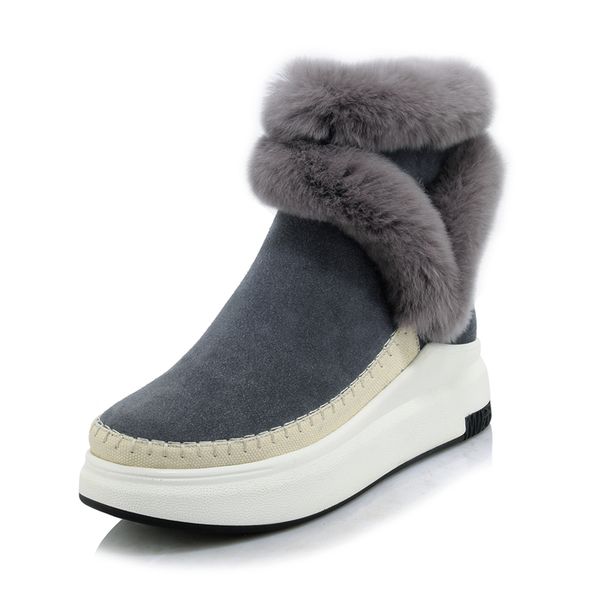 2018 brand women ankle boots suede leather fashion fur zipper wedges shoes woman platform winter boots female footwear, Black
2018 brand women ankle boots suede leather fashion fur zipper wedges shoes woman platform winter boots female footwear, Black