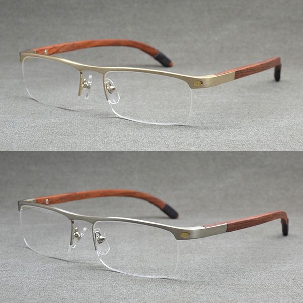 chashma quality wooden temple eyewear frame brand designer glasses men, Silver
chashma quality wooden temple eyewear frame brand designer glasses men, Silver