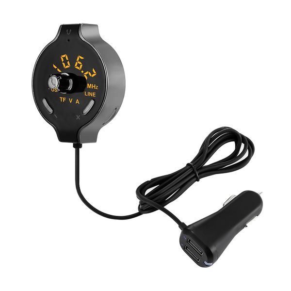 bluetooth fm transmitter wireless car kit mp3 player dual usb car charger hands-calling voltage detection magnetic dc12-24v
bluetooth fm transmitter wireless car kit mp3 player dual usb car charger hands-calling voltage detection magnetic dc12-24v