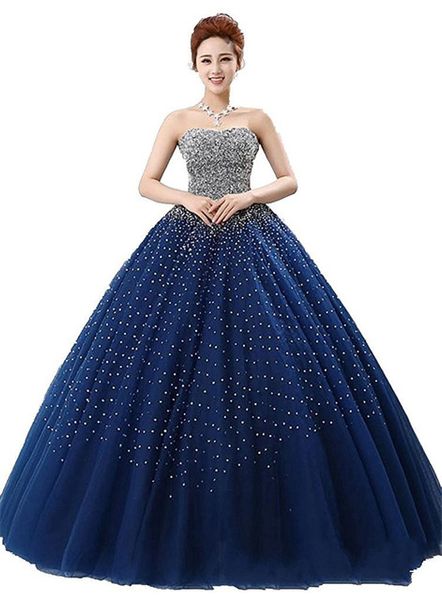 2018 fashion beading ball gown quinceanera dresses with sequined tulle sweet 16 dress plus size lace up vestido de 15 anos bq02, Blue;red
2018 fashion beading ball gown quinceanera dresses with sequined tulle sweet 16 dress plus size lace up vestido de 15 anos bq02, Blue;red