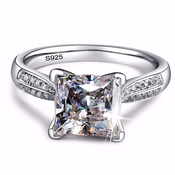 ergu jewelry victoria princess cut 7mm 2 ct cubic zirconia cz wedding rings for women 100% 925 sterling silver ring jewelry, Golden;silver
ergu jewelry victoria princess cut 7mm 2 ct cubic zirconia cz wedding rings for women 100% 925 sterling silver ring jewelry, Golden;silver
