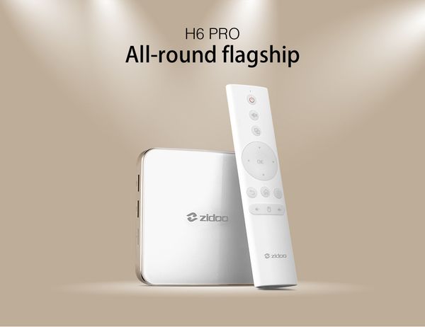 

IN STOCK! ZIDOO H6 PRO Android Nougat 4K 10Bit HDR TV Box Allwinner H6 DDR4 2GB eMMC 16GB ac WIFI 1000M LAN Dolby Digital DTS-HD