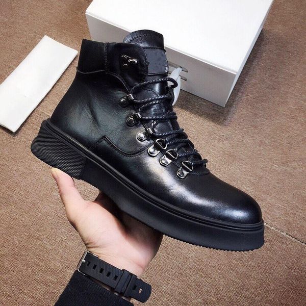 2018 winter leather men shoes boots designer sneakers luxury martin luxury men shoes sandals real high heel shoes with box dust bag, Black
2018 winter leather men shoes boots designer sneakers luxury martin luxury men shoes sandals real high heel shoes with box dust bag, Black