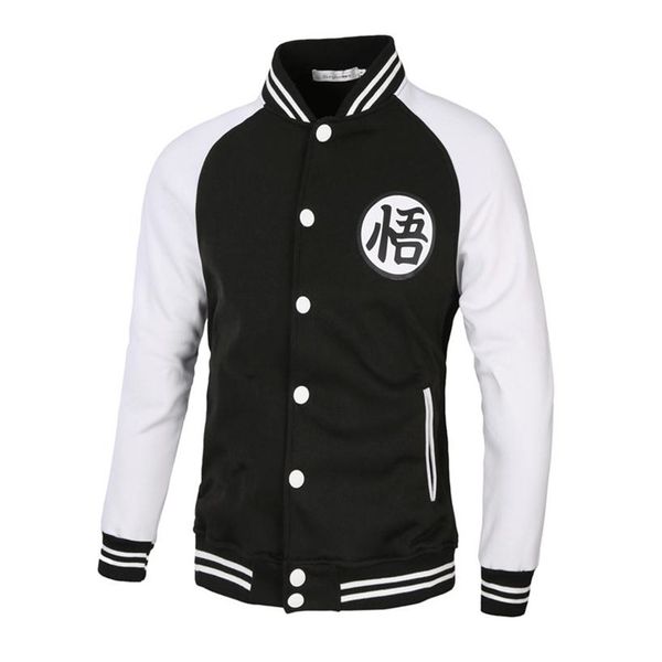 2018 new fashion mens jacket mens hoodie anime dragon ball goku jacket spring casual sweatshirt hoodie coat jacket brand baseball jackets, Black;brown
2018 new fashion mens jacket mens hoodie anime dragon ball goku jacket spring casual sweatshirt hoodie coat jacket brand baseball jackets, Black;brown