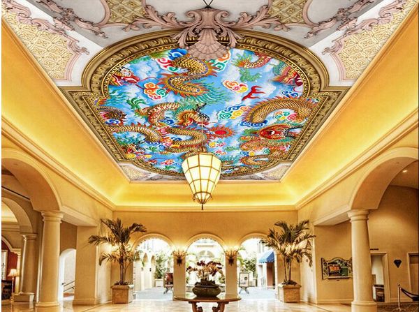 european-style high-definition relief carved ceiling series of murals non-woven wallpaper ceiling
european-style high-definition relief carved ceiling series of murals non-woven wallpaper ceiling