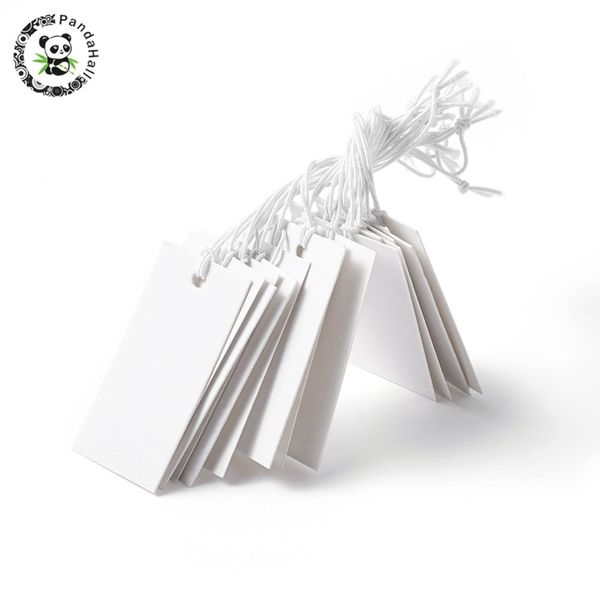 pandahall 100pcs 35x18mm paper price cards tag head label festival note diy blank price hang tag birthday wedding party gift, Black;white
pandahall 100pcs 35x18mm paper price cards tag head label festival note diy blank price hang tag birthday wedding party gift, Black;white