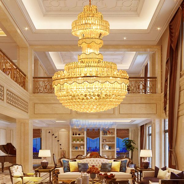 led modern crystal chandelier american gold crystal chandeliers lights fixture european luxurious pendant lamps staircase living room home i
led modern crystal chandelier american gold crystal chandeliers lights fixture european luxurious pendant lamps staircase living room home i