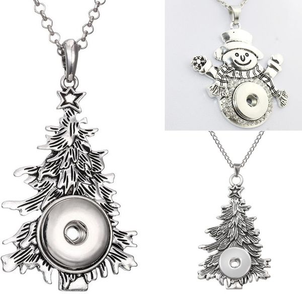 christmas tree diy metal snap pendant necklace 50-70cm chain length can match 18mm snap button women fashion jewelry, Silver
christmas tree diy metal snap pendant necklace 50-70cm chain length can match 18mm snap button women fashion jewelry, Silver