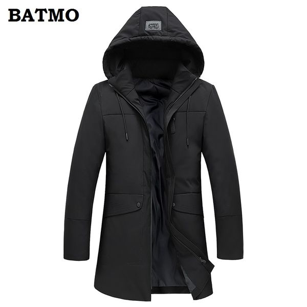 batmo 2018 new arrival winter thiked warm 90% white duck down hooded long jackets men,men's winter parkas 1805, Black
batmo 2018 new arrival winter thiked warm 90% white duck down hooded long jackets men,men's winter parkas 1805, Black