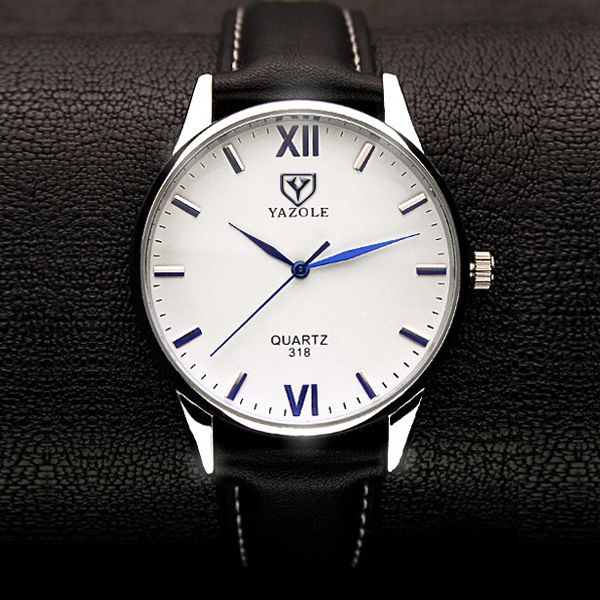 men watch business simple waterproof luxury soft leather strap couple retro brand watches masculine quartz wristwatch, Slivery;brown
men watch business simple waterproof luxury soft leather strap couple retro brand watches masculine quartz wristwatch, Slivery;brown