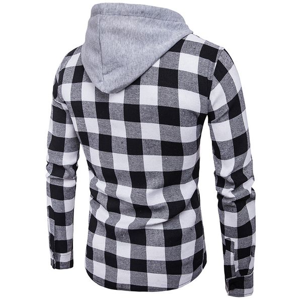 new western hipster hoodie plaid shirt men high street shirt swag fashion loose long-sleeved longline male hop hip clothing jblcb, Black
new western hipster hoodie plaid shirt men high street shirt swag fashion loose long-sleeved longline male hop hip clothing jblcb, Black