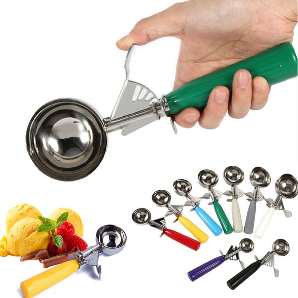 stainless steel ice cream scoops stacks round fruit mash spoon with plastic handle kitchen bar tools accessories wx9-837
stainless steel ice cream scoops stacks round fruit mash spoon with plastic handle kitchen bar tools accessories wx9-837