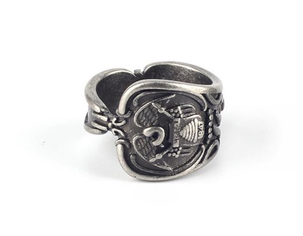 handmade punk rock style men's titanium steel antique ring engagement wedding vintage (antique silver plated
handmade punk rock style men's titanium steel antique ring engagement wedding vintage (antique silver plated