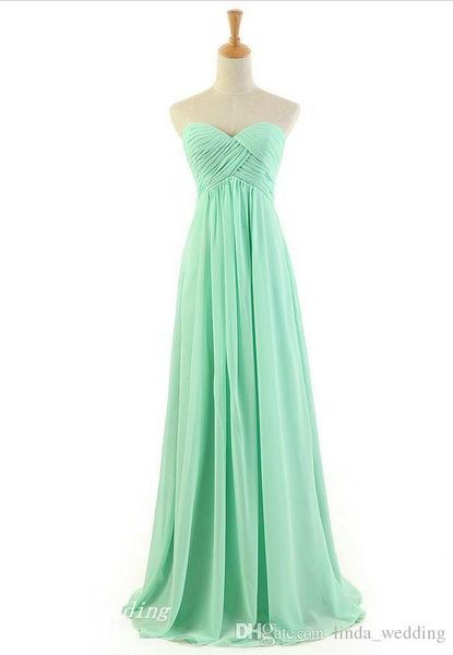 mint green long bridesmaid dress a line chiffon formal maid of honor dress for wedding party gown, White;pink
mint green long bridesmaid dress a line chiffon formal maid of honor dress for wedding party gown, White;pink