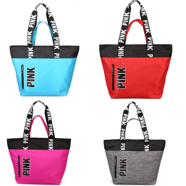 4 color pink handbag houlder bag women love handbag large capacity travel duffle triped waterproof beach houlder bag
4 color pink handbag houlder bag women love handbag large capacity travel duffle triped waterproof beach houlder bag