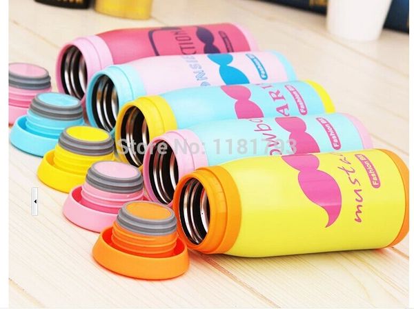 wholesale-2015 new thermal insulation vacuum bottle stainless steel sport traveling cartoon bottles bpa 260ml
wholesale-2015 new thermal insulation vacuum bottle stainless steel sport traveling cartoon bottles bpa 260ml